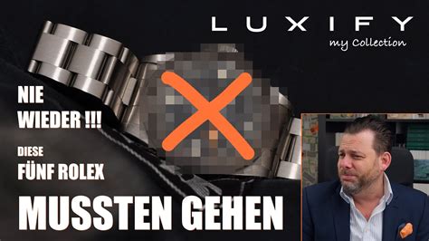 seit ich rolex trage habe ich keine zeit mehr|NIE WIEDER! Fünf Rolex, die gehen mussten .